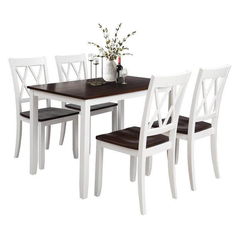 Ambriah 4 - Person Dining Set - Ouch Cart 