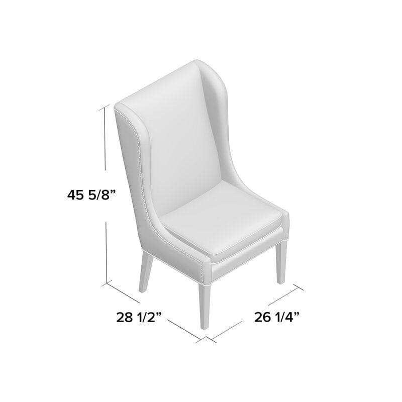 Wide Wingback Chair