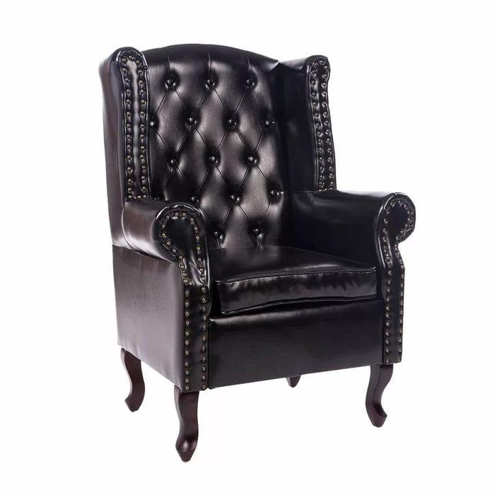 Anken Wide Tufted Wingback Chair