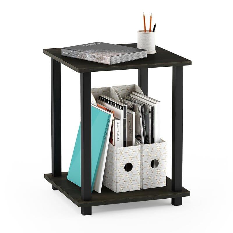 Wooden Tall End Table - Ouch Cart 