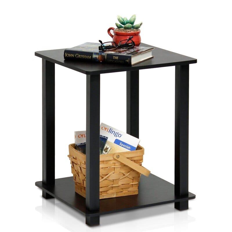 Wooden Tall End Table - Ouch Cart 