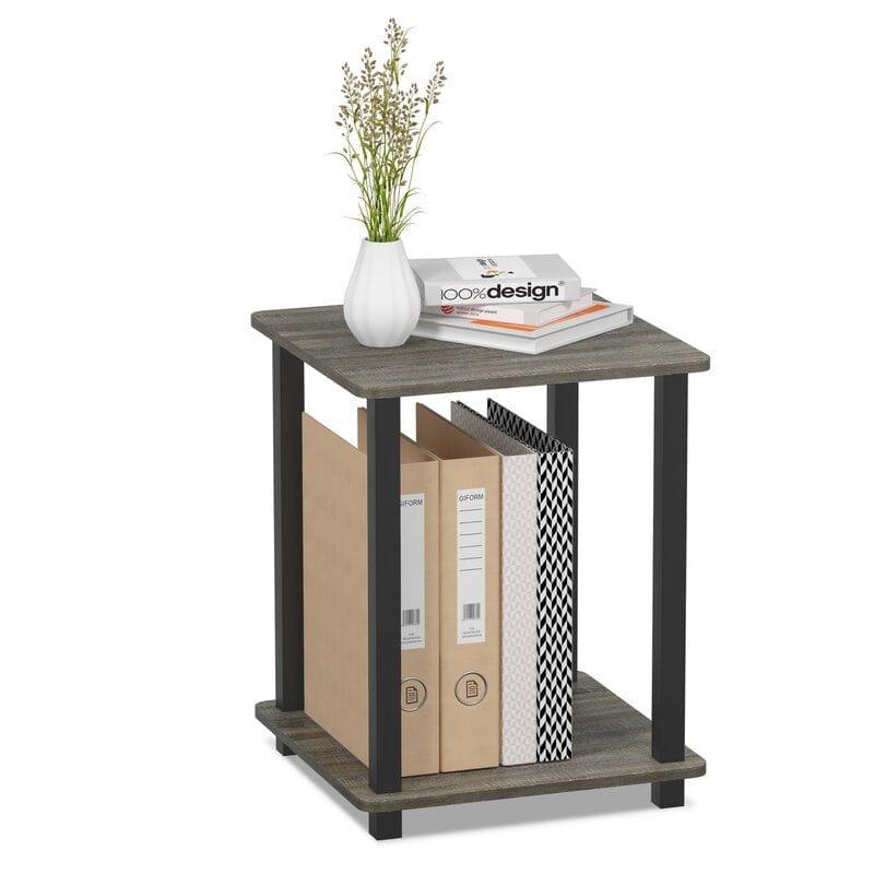 Wooden Tall End Table - Ouch Cart 