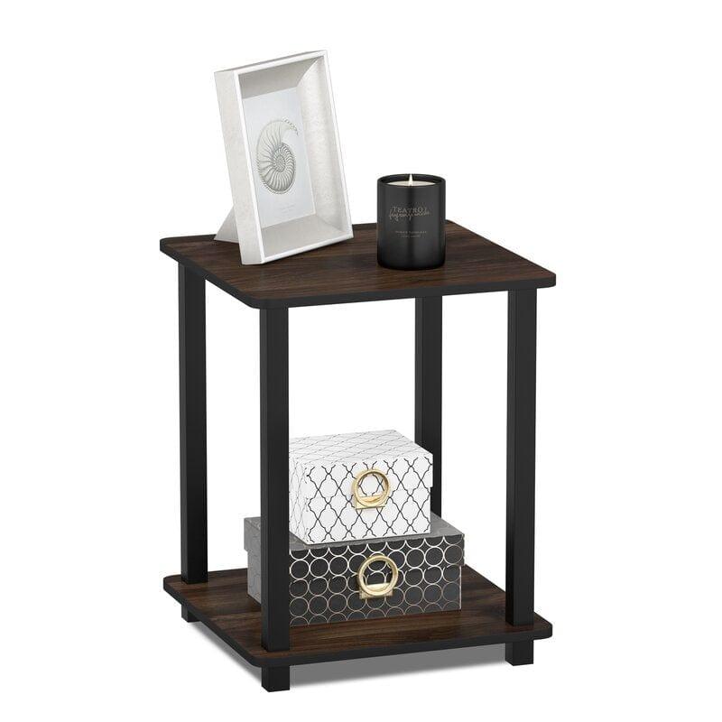 Wooden Tall End Table - Ouch Cart 