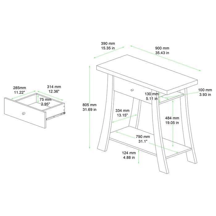 Annison Console Table - Ouch Cart 