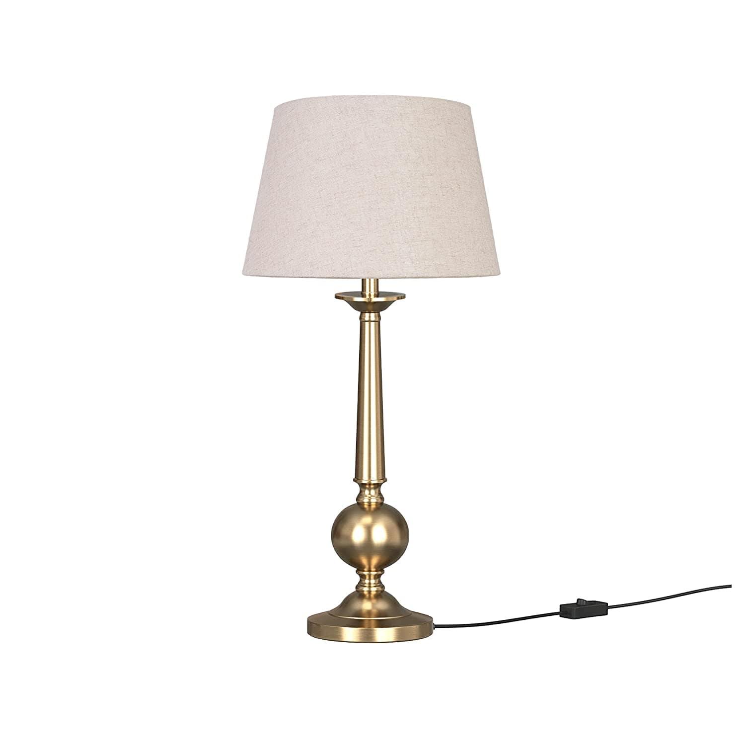 Brass Antique Gold Table Lamp - Ouch Cart 