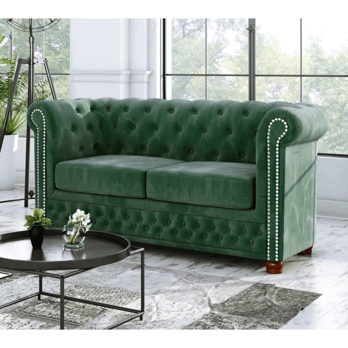 Anzla 2 Seater Chesterfield Sofa