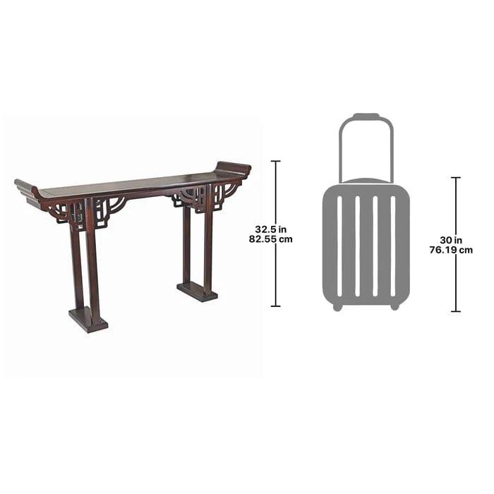 Arbaaz Solid Wood Console Table - Ouch Cart 