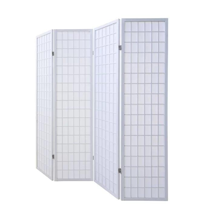 Archibald 175Cm H Folding Room Divider 4 Panel - Ouch Cart 