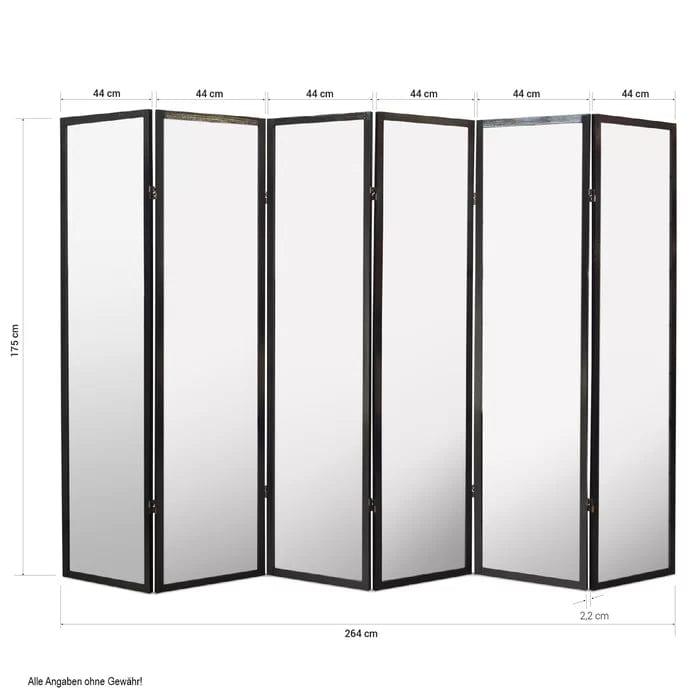 Archibald 175Cm H Folding Room Divider - Ouch Cart 