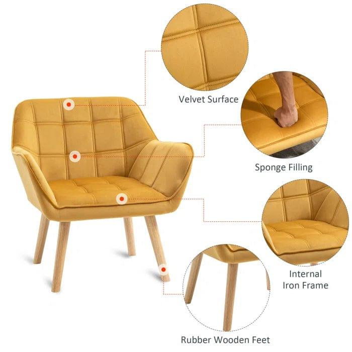Auden Wide Armchair - Ouch Cart 