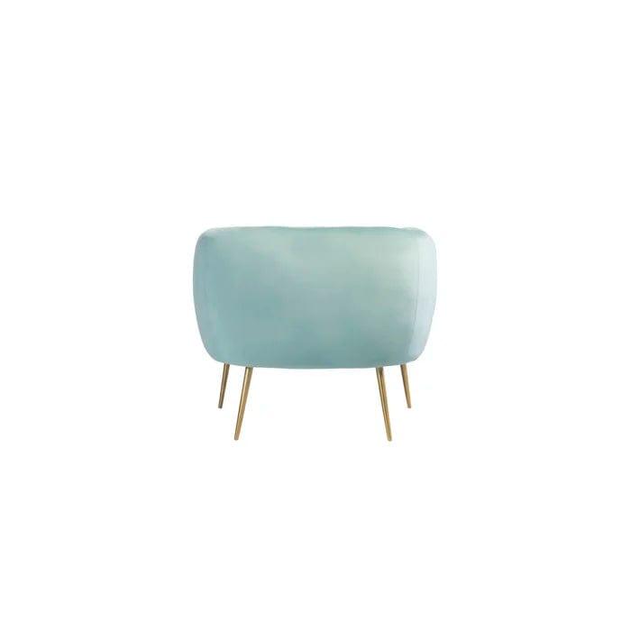 Aylin Wide Velvet Tub Chair - Ouch Cart 