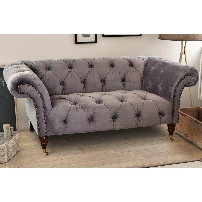 Baggott 2 Seater Chesterfield Loveseat - Ouch Cart 