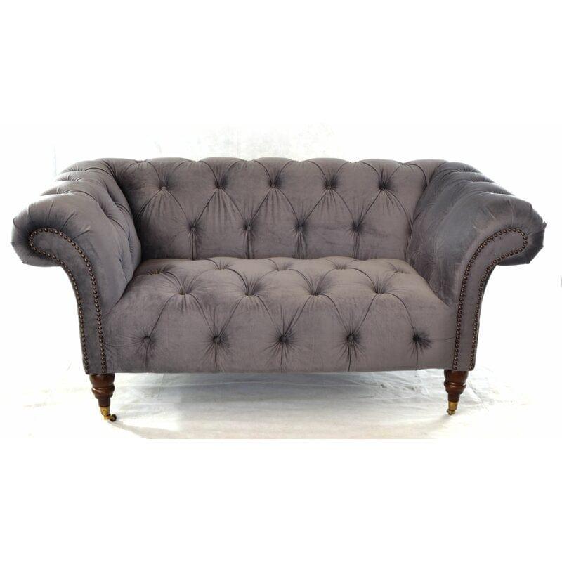 Baggott 2 Seater Chesterfield Loveseat - Ouch Cart 