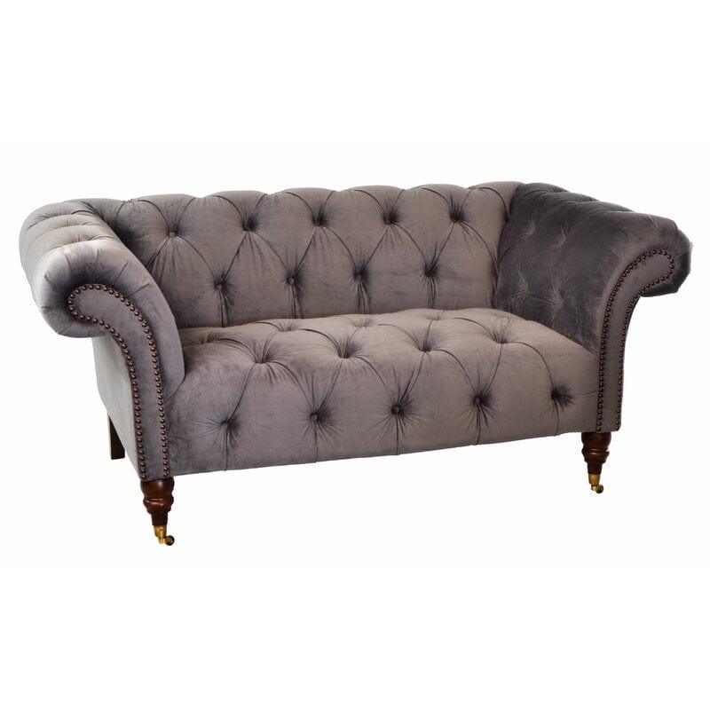 Baggott 2 Seater Chesterfield Loveseat - Ouch Cart 