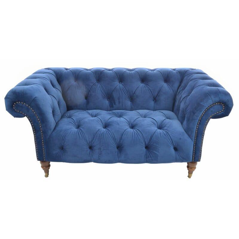 Baggott 2 Seater Chesterfield Loveseat - Ouch Cart 