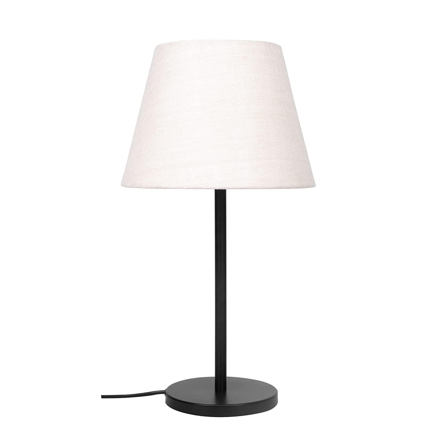 Modern & Sleek Balck Table Lamp 10 Inches - Ouch Cart 