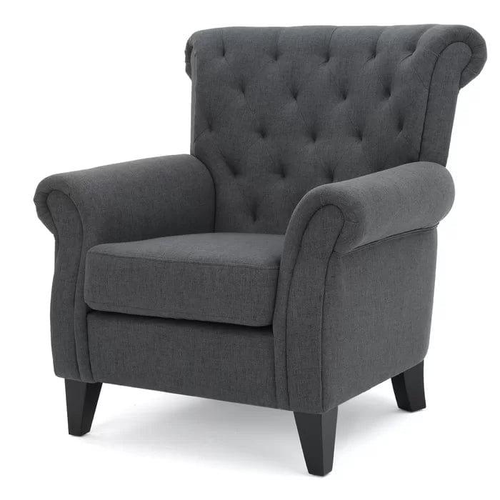 Boise Wide Tufted Armchair - Ouch Cart 