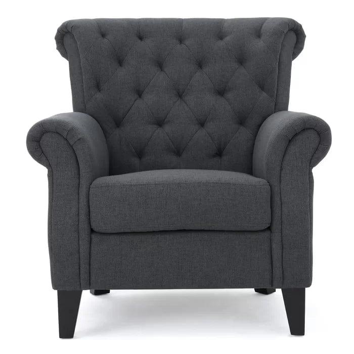Boise Wide Tufted Armchair - Ouch Cart 