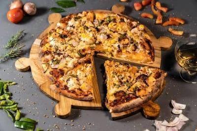 TEAK WOOD PIZZA PLATTER - Ouch Cart 
