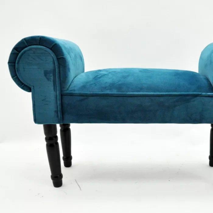 Caius Upholstered Bench - Ouch Cart 