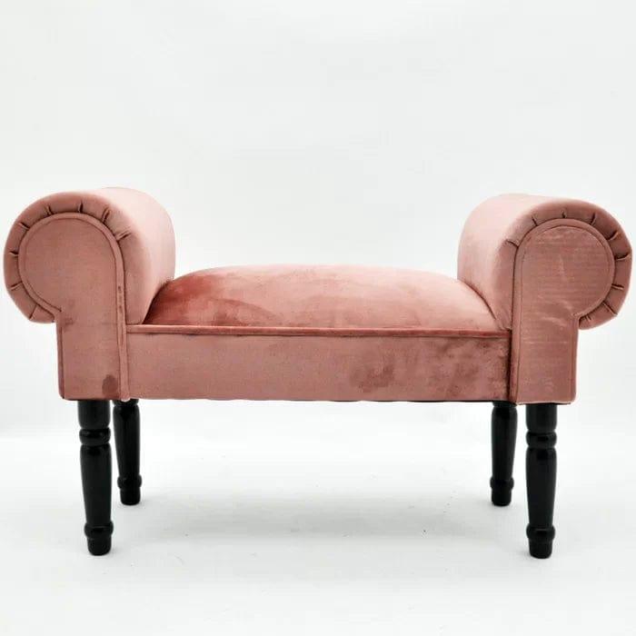 Caius Upholstered Bench - Ouch Cart 