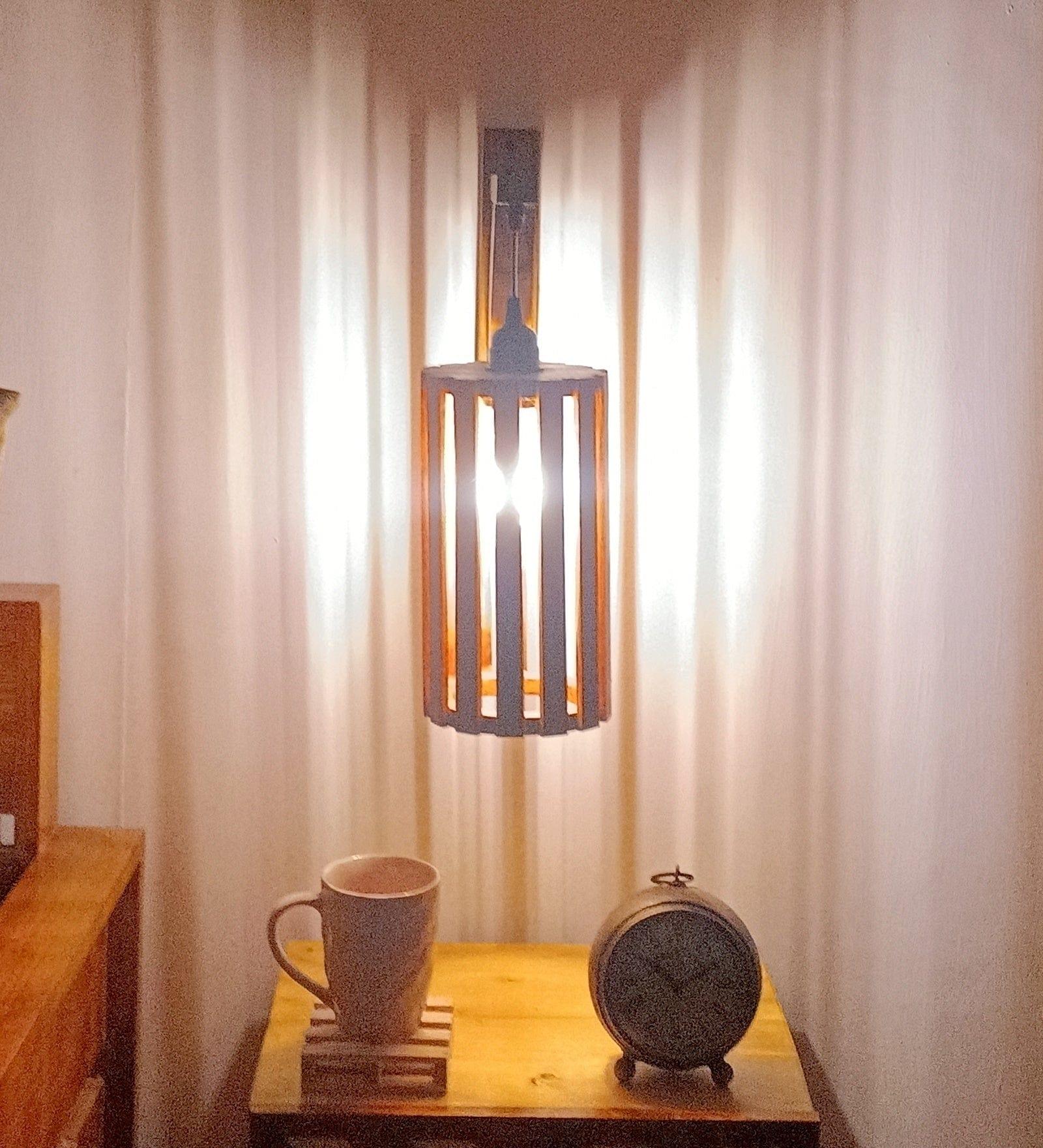 Casa L Brown Wooden Wall Light (BULB NOT INCLUDED) - Ouch Cart 