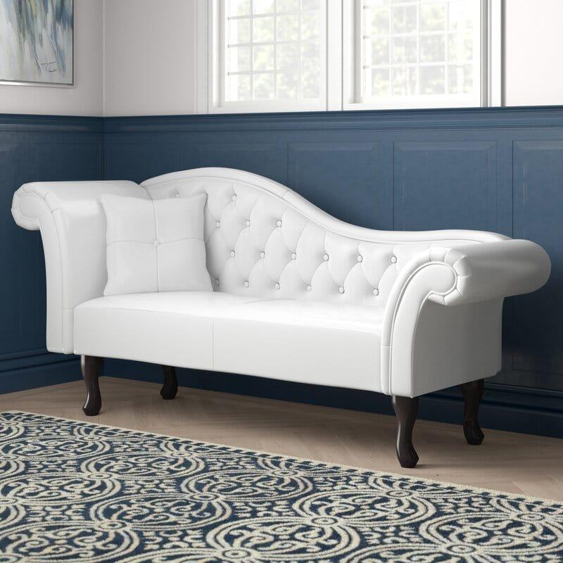 Teak Wood Chaise Lounger In Teak Finish with cushion - Ouch Cart 