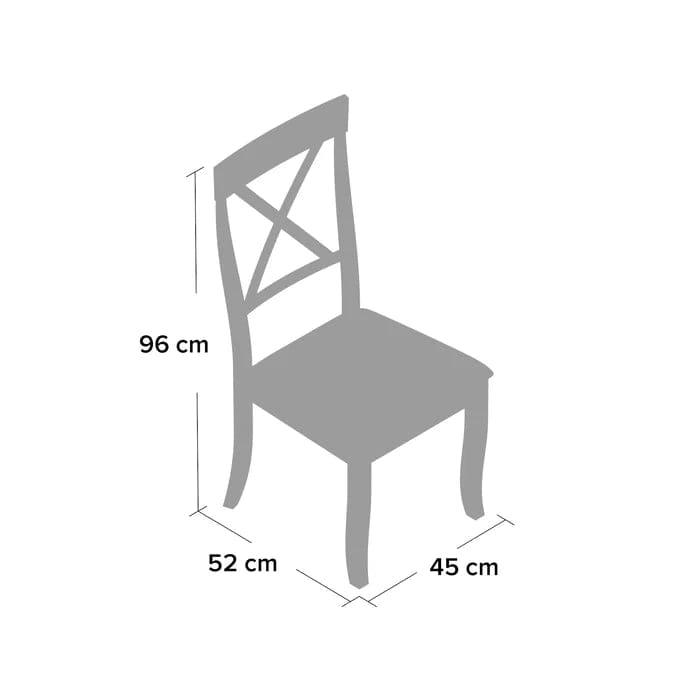Conklin Cross Back Side Chair (Set of 2) - Ouch Cart 