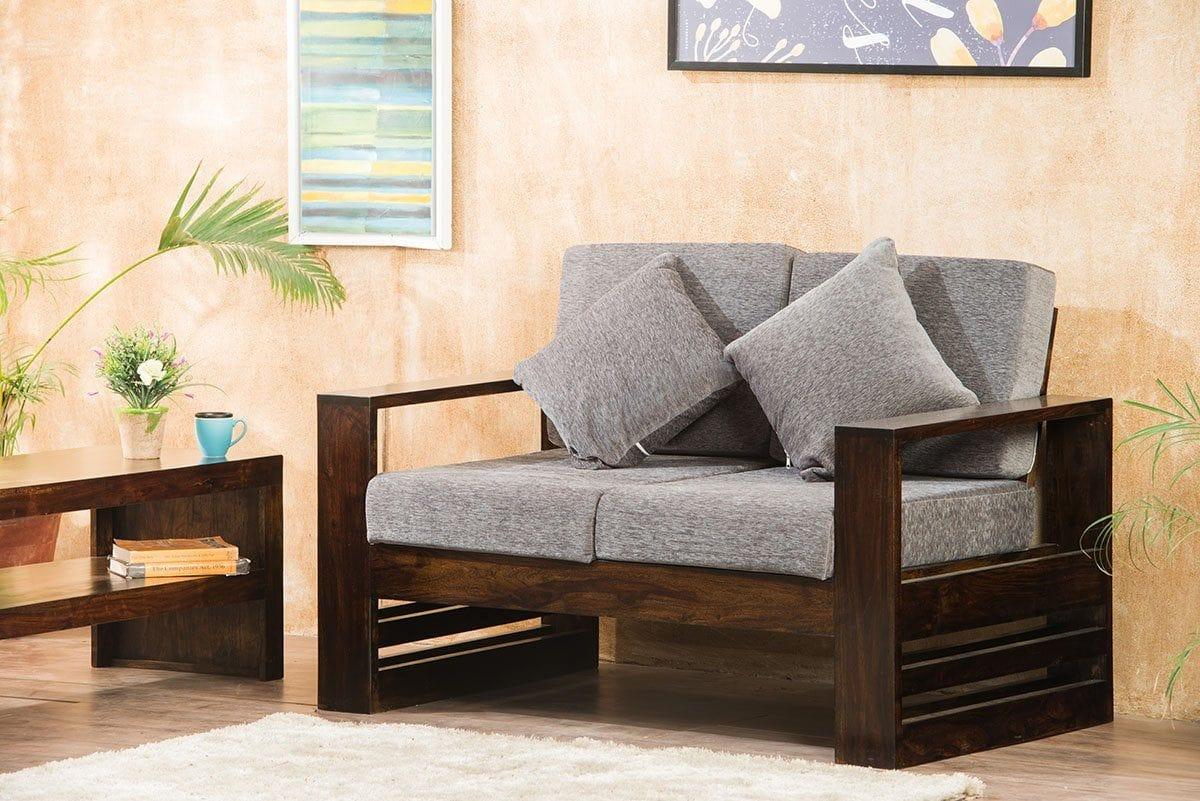 Solid Wood Bennett Sofa Set