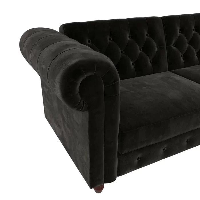 Dallas 3 Seater Chesterfield Sofa Bed - Ouch Cart 