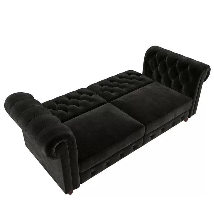 Dallas 3 Seater Chesterfield Sofa Bed - Ouch Cart 