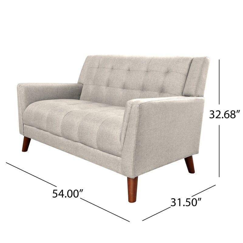Valley Square Arm Loveseat - Ouch Cart 