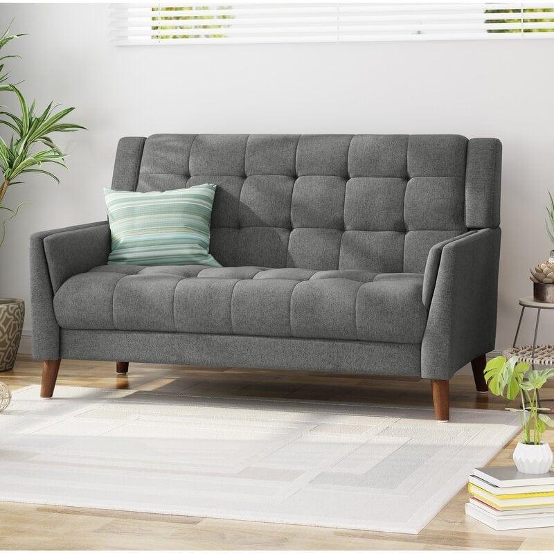 Valley Square Arm Loveseat - Ouch Cart 