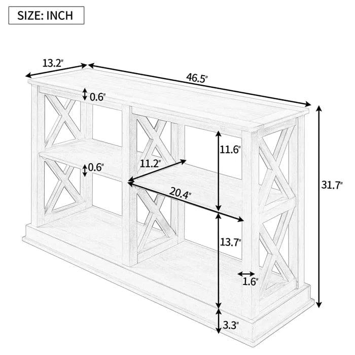 Deriana '' Console Table - Ouch Cart 