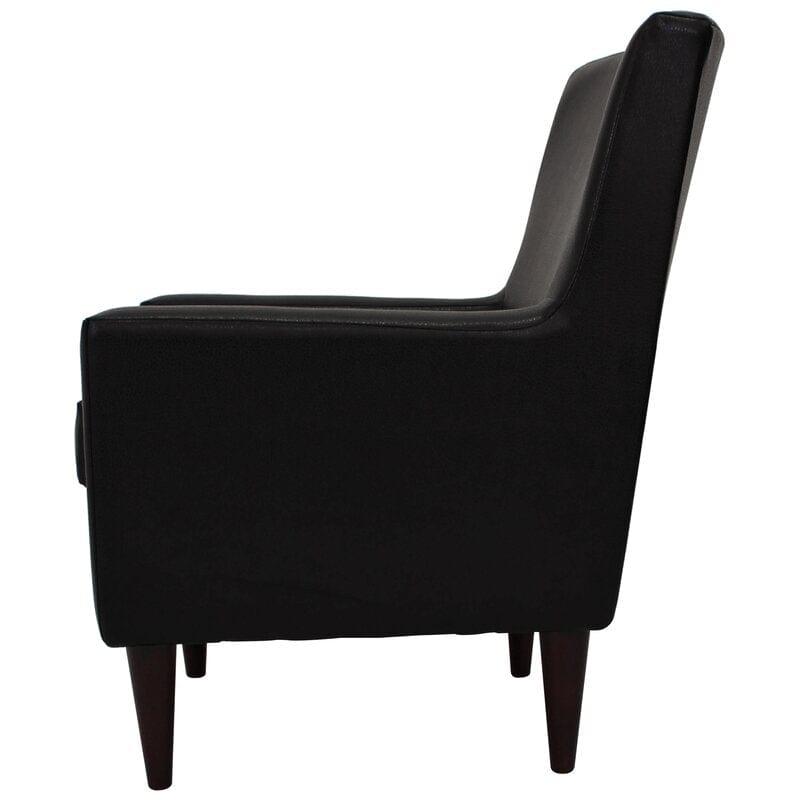 Wide Upholstered Armchair for Room - Ouch Cart 