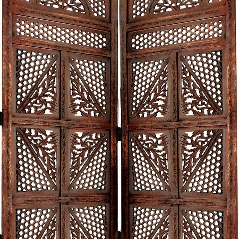 Wooden Partition Panel Folding Room Divider