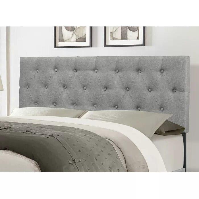 Drusilla Tufted Upholstered Low Profile Standard Bed