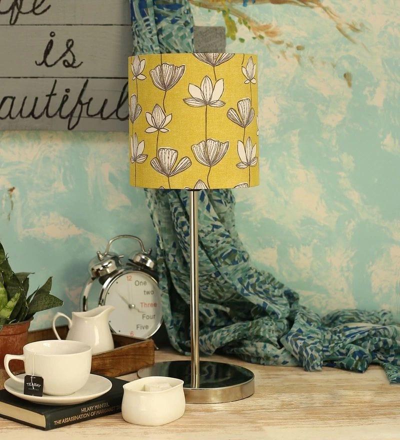 Mustard Flora Lamp - Ouch Cart 