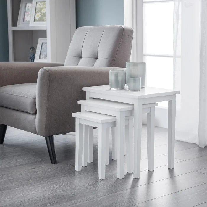Elvina 3 Piece Nest of Tables - Ouch Cart 