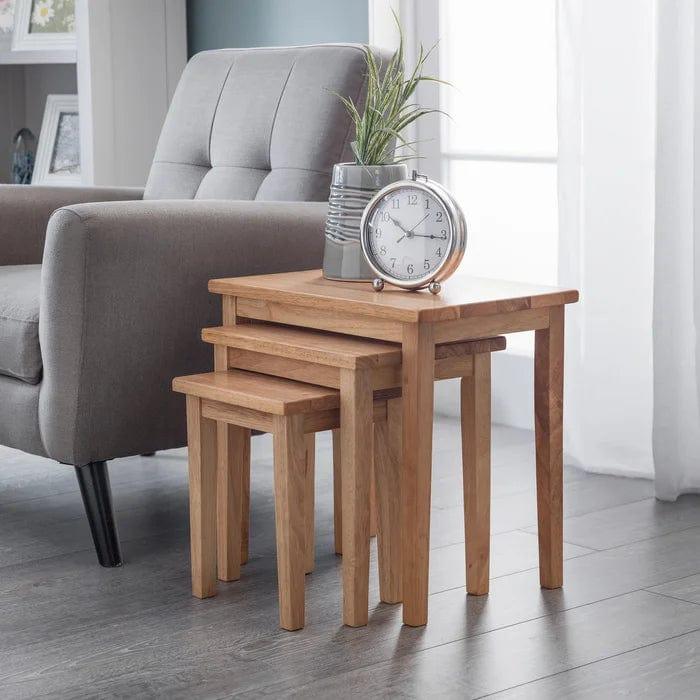 Elvina 3 Piece Nest of Tables - Ouch Cart 