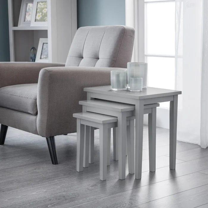 Elvina 3 Piece Nest of Tables - Ouch Cart 