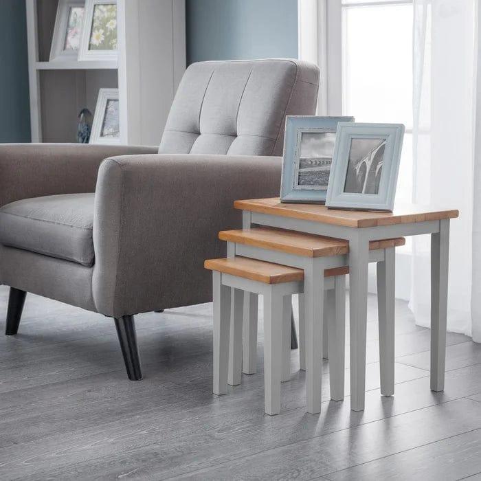 Elvina 3 Piece Nest of Tables - Ouch Cart 