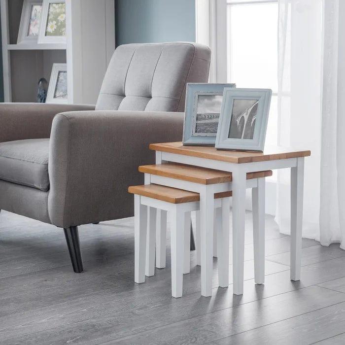 Elvina 3 Piece Nest of Tables - Ouch Cart 