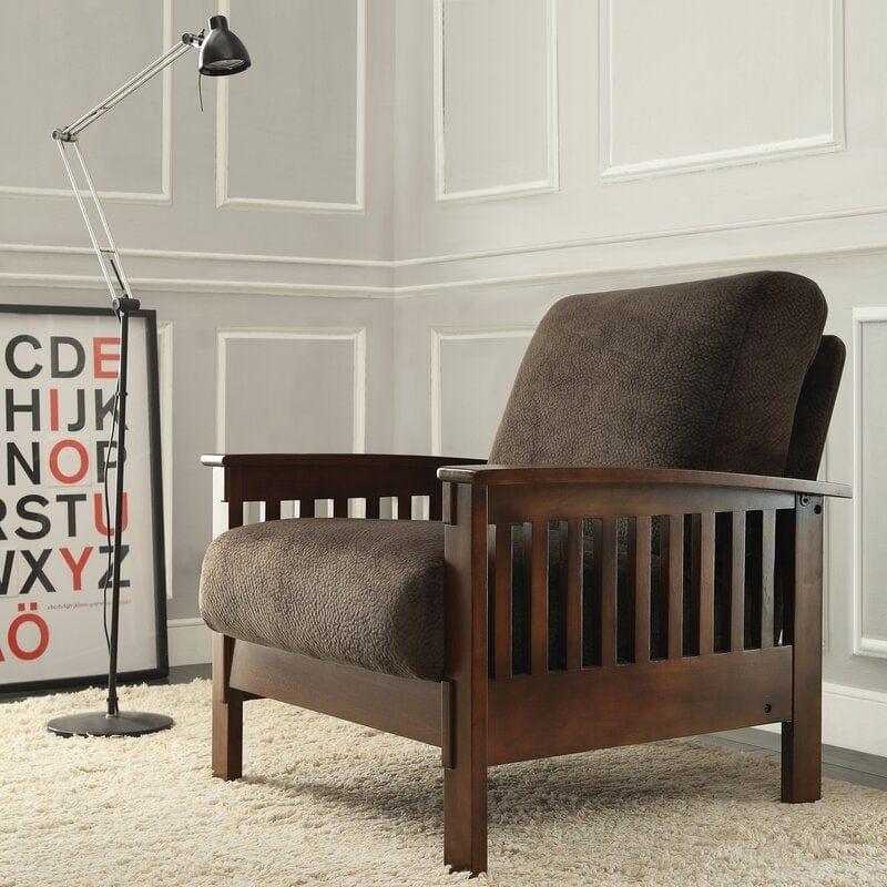 Teak Wood Lounge Chair Sofa Arm Chair - Ouch Cart 