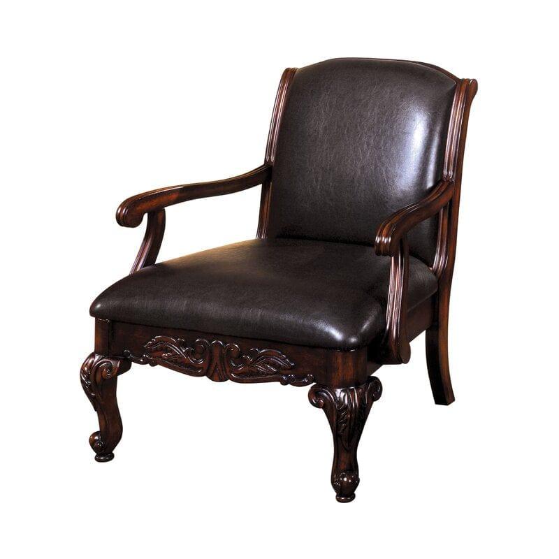 Wooden Wide Armchair with arm rest - Ouch Cart 