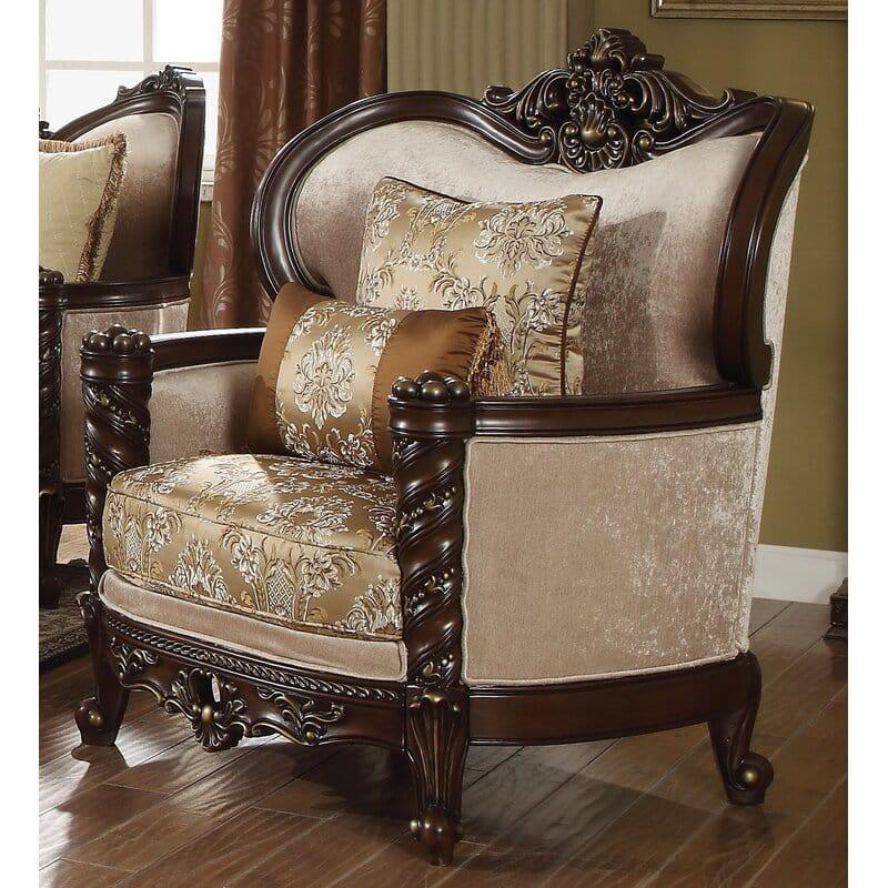 Ferriday Wide Wingback Chair - Ouch Cart 