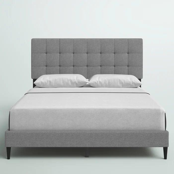 Forsan Tufted Upholstered Low Profile Platform Bed - Ouch Cart 