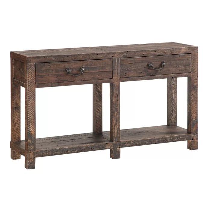 Frawley' Solid Wood Console Table - Ouch Cart 