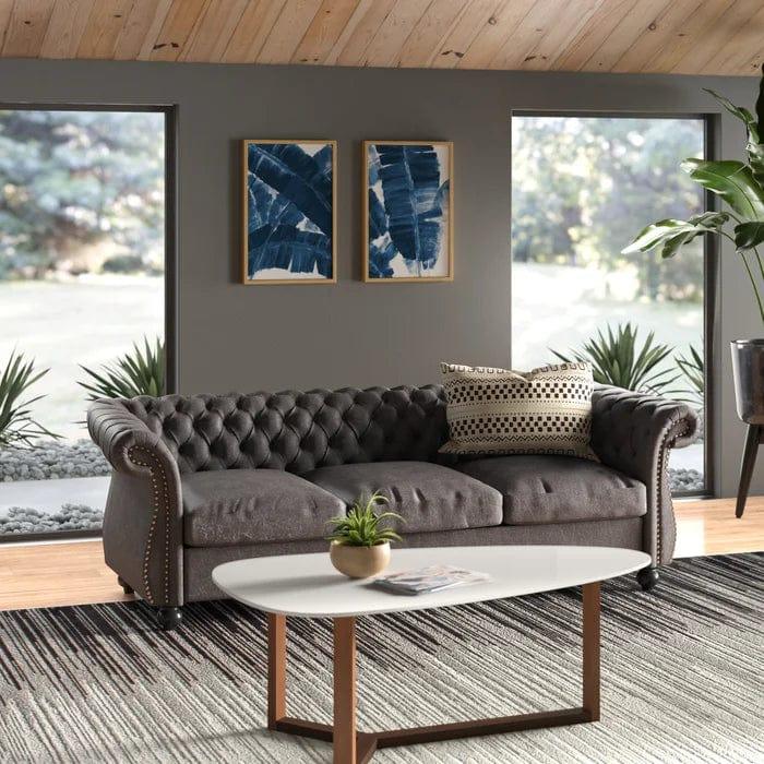 Glidden 3 Seater Chesterfield Sofa - Ouch Cart 