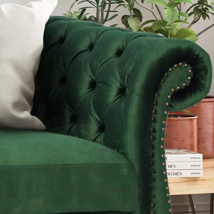 Glidden 3 Seater Chesterfield Sofa - Ouch Cart 